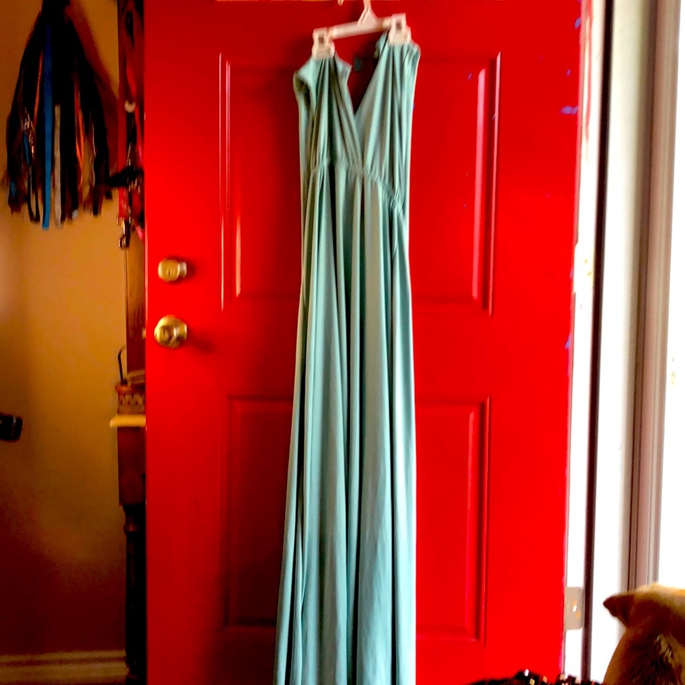 Infinity dress, universal straps can be worn any of the ways shown above